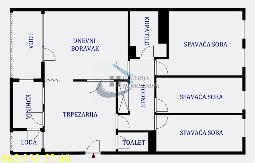 Čukarica  Cerak vinogradi   Cerski venac 83m2 3