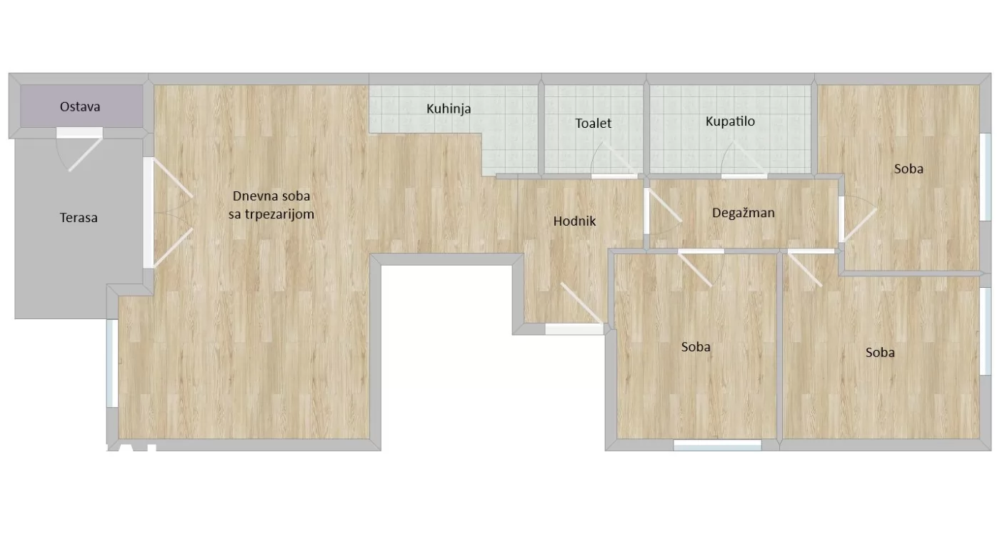 Stan,NOVI SAD,TELEP,kv: 80.00, € 199200, ID: 1102730 1