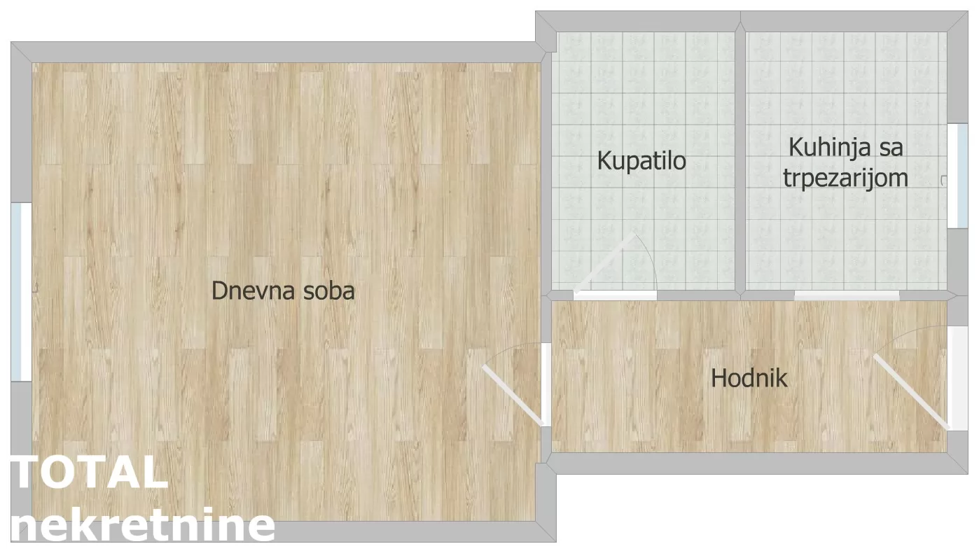 Stan,NOVI SAD,PODBARA,kv: 35.00, € 80000, ID: 1102731 11