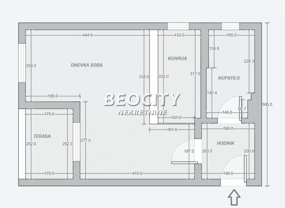 Jednosoban stan, 39 m2, Olimp, Nevenke Urbanove ID: 132893 18