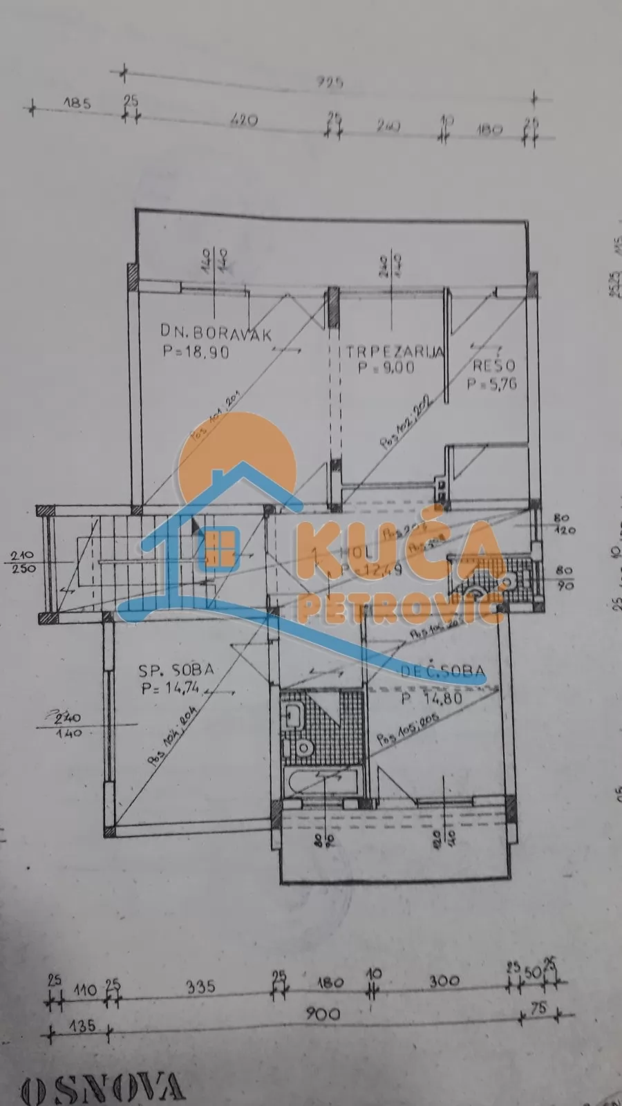 Trosobna kuća, 108 m2, Gradište ID: p-016709 15