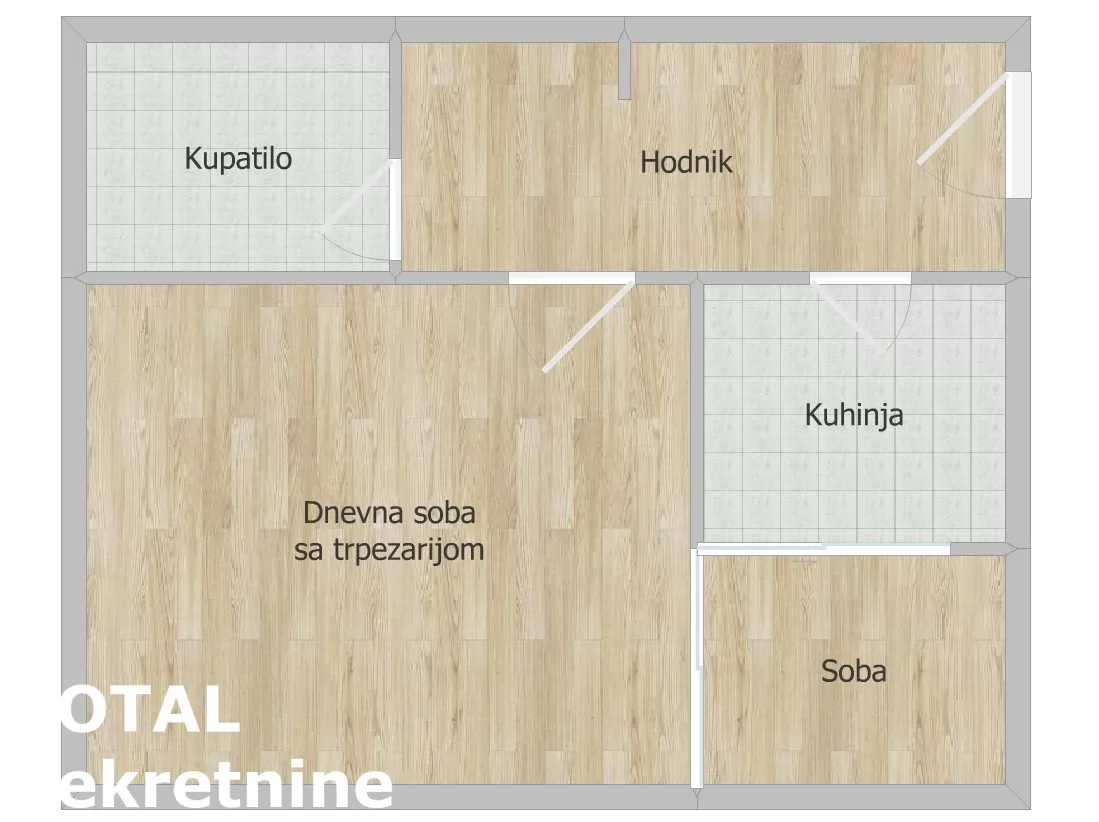 Stan,NOVI SAD,NOVO NASELJE - JUGOVIĆEVO,kv: 42.00, € 124000, ID: 1102764 14