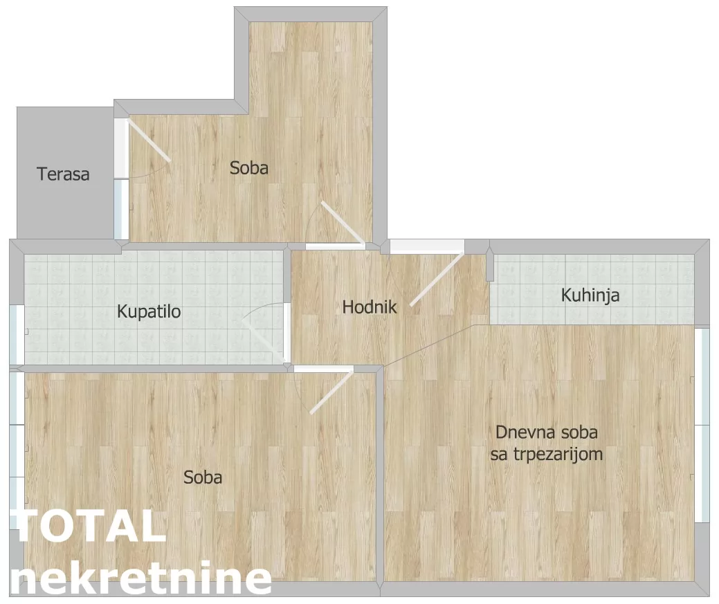 Stan,NOVI SAD,GRBAVICA,kv: 49.00, € 154900, ID: 1102728 14