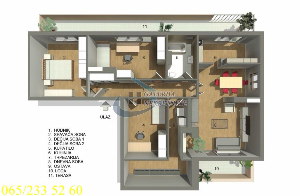Rakovica  Centar   Janković Stojana 109m2 4