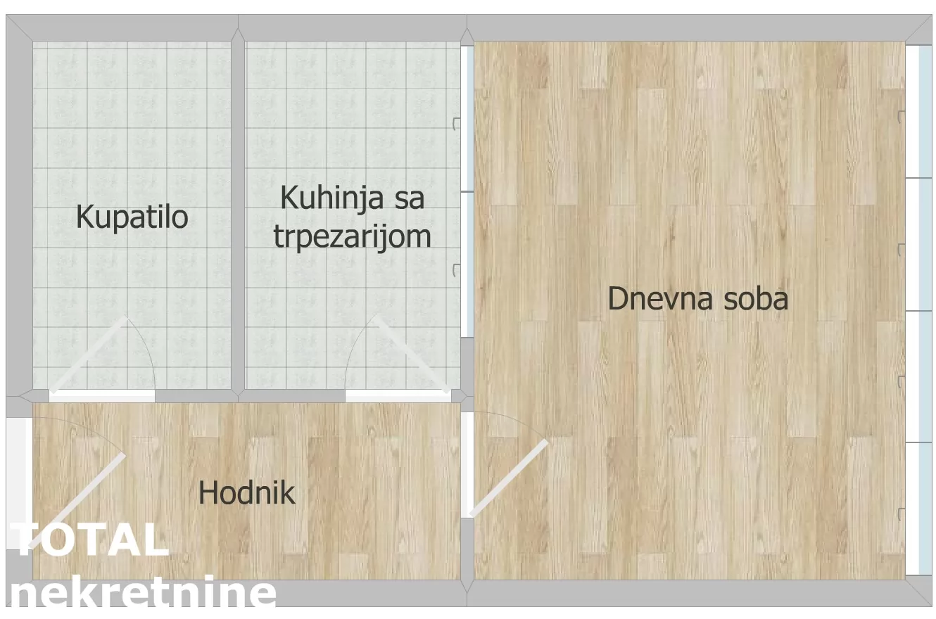 Stan,NOVI SAD,LIMAN 2,kv: 26.00, € 95000, ID: 1102781 11