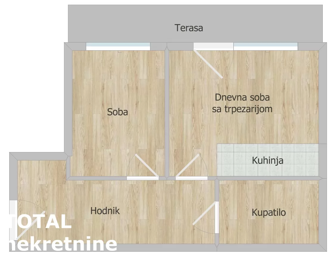 Stan,NOVI SAD,DETELINARA,kv: 35.00, € 93000, ID: 1102811 6