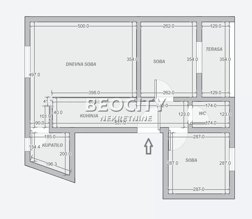 Dvosoban stan, 57 m2, Cvetanova Ćuprija ID: 133333 17