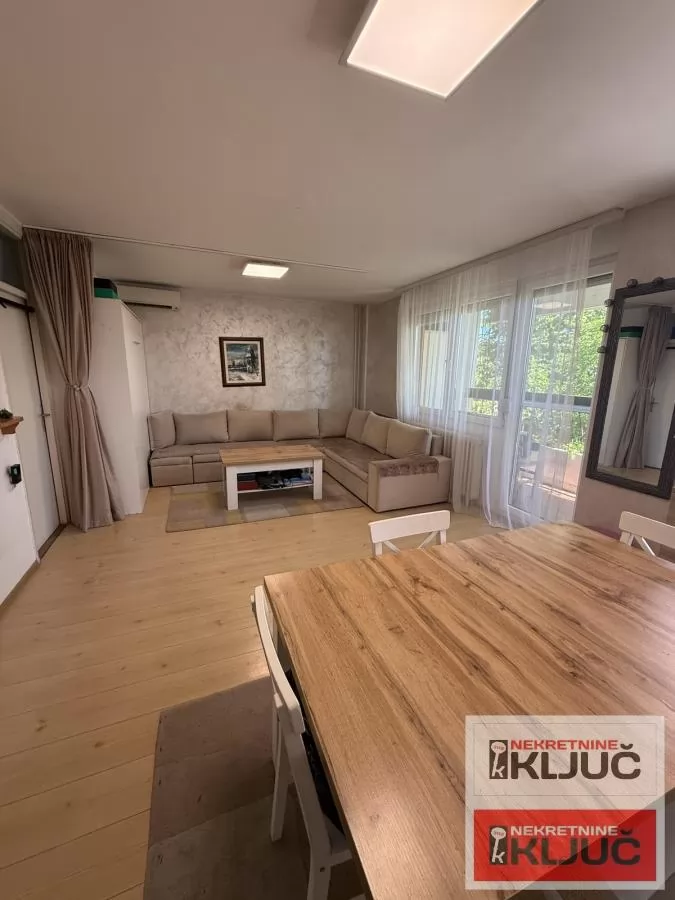 NOVO NASELJE, 61m2, Dvoiposoban, Namešten 3