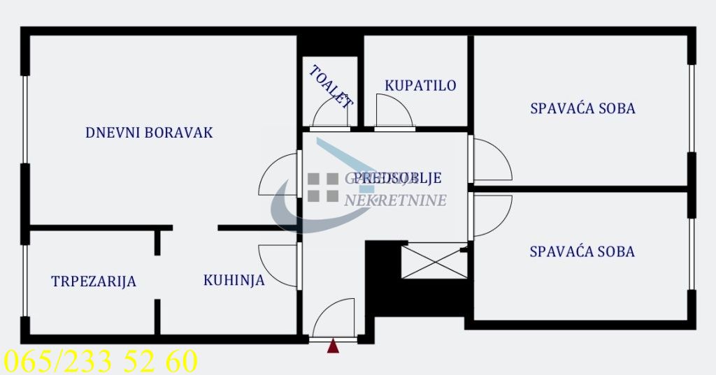 Rakovica  Miljakovac   Bogdana Žerajića 71m2 3
