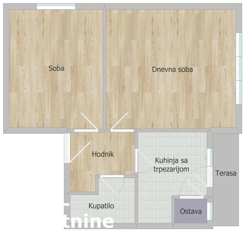 Stan,NOVI SAD,GRBAVICA,kv: 48.00, € 120000, ID: 1100388 12