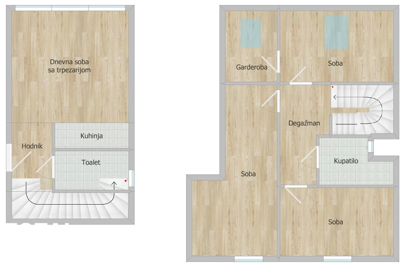 Stan,NOVI SAD,NOVA DETELINARA,kv: 72.00, € 180000, ID: 1102835 24