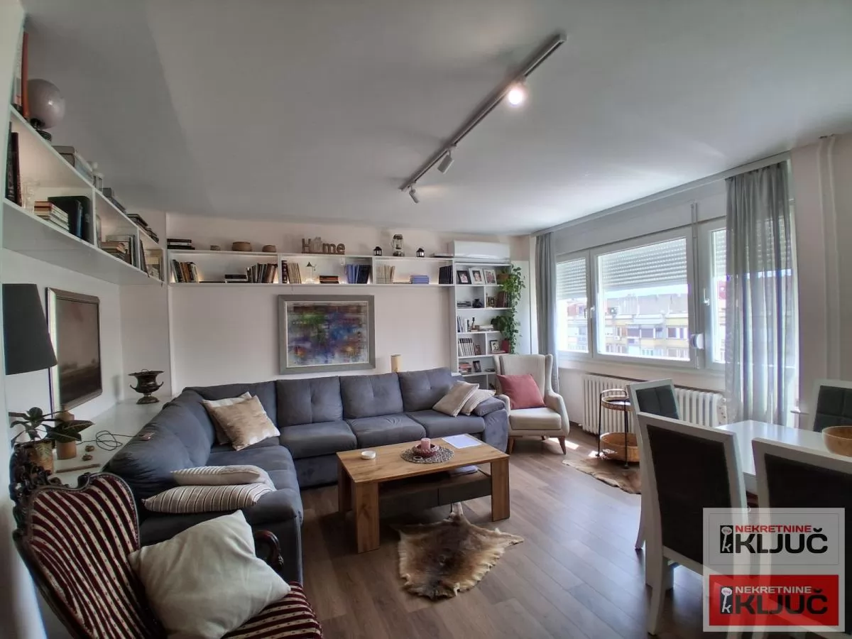 Trosoban stan, 76 m², Socijalno, Novi Sad, Namešten 1