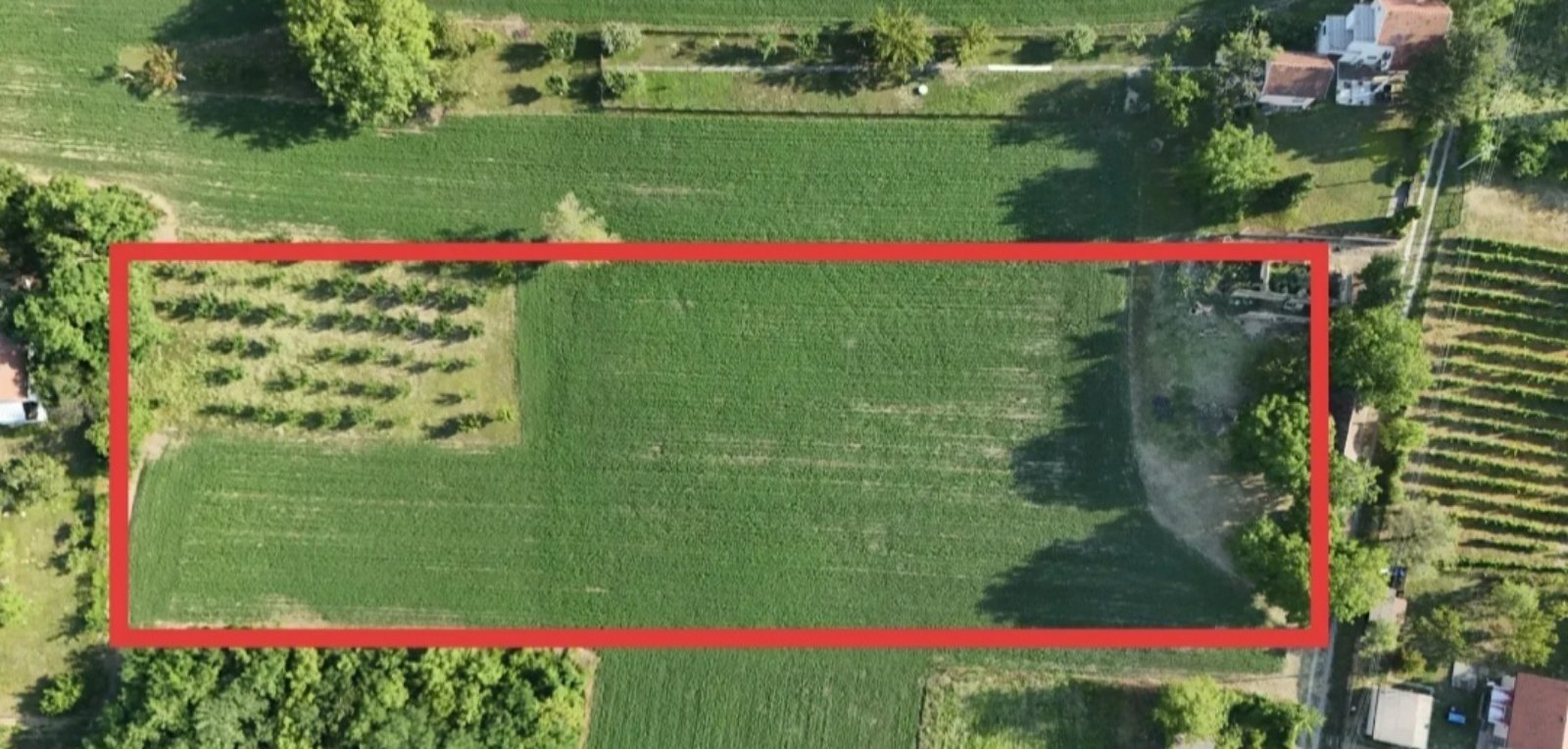 Plac Krcedin put Janda 7700m2 materijal za izgradnju 2