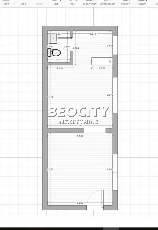 Lokal, 32 m2, Senjak, Koste Glavinića ID: 24171 17