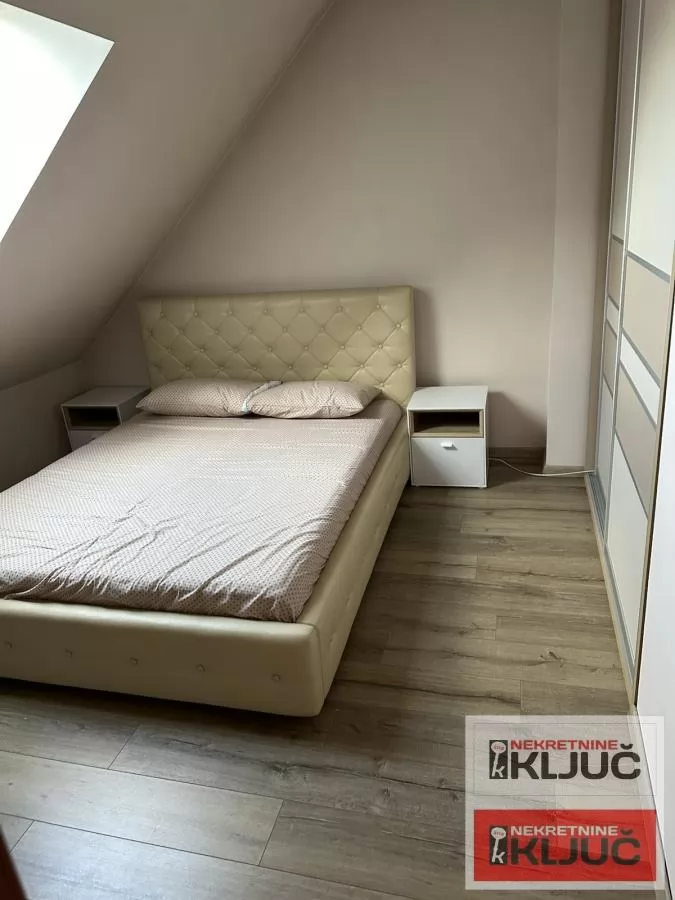 Nova detelinara,72 m2,trosoban Duplex,Namešten 7