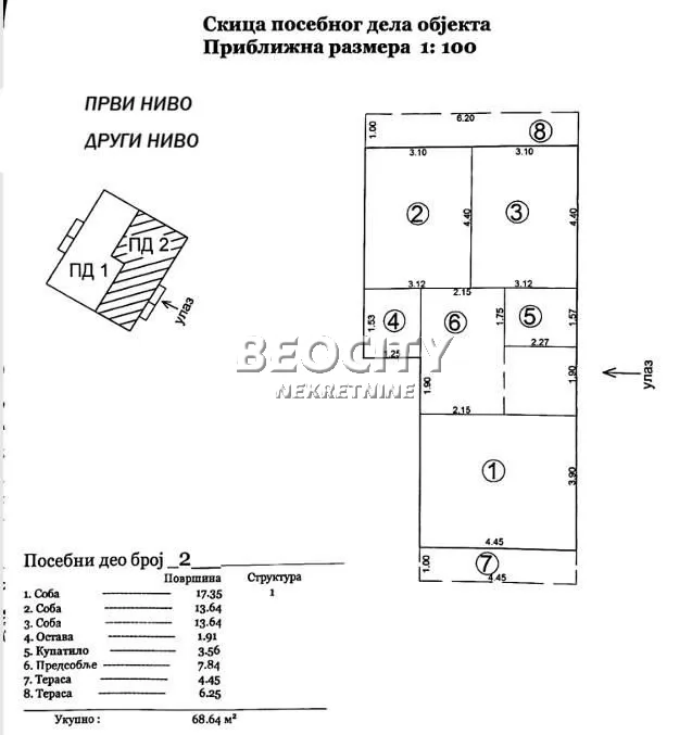 Petosobna kuća, 156 m2, Resnik, 13. oktobra ID: 132435 20