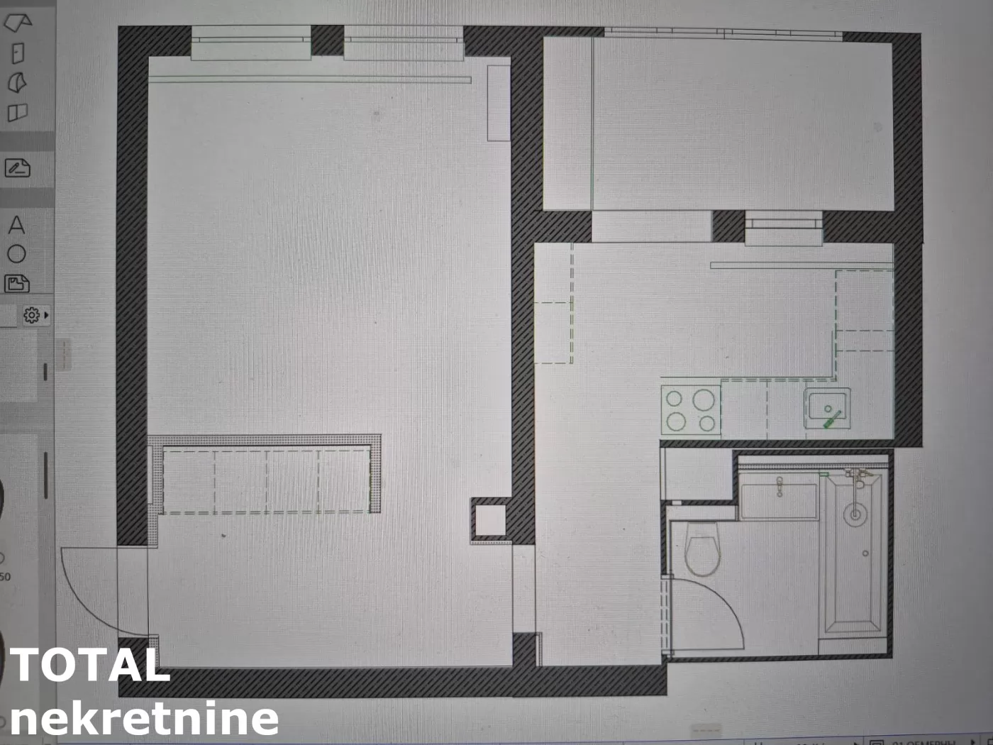 Stan,NOVI SAD,NOVA DETELINARA,kv: 40.00, € 137000, ID: 1102927 12