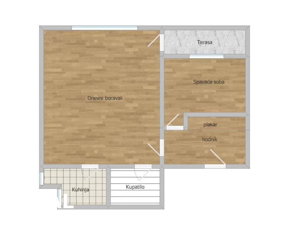 Stan,NOVI SAD,SAJAM,kv: 40.00, € 136000, ID: 1102808 21
