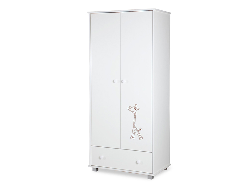 Dulap-Camera-Copii-Bebelusi-2-Usi-Klups-Safari-Giraffe-Alb-195266-0