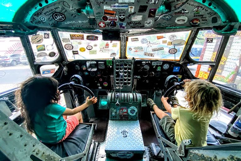 copii avion
