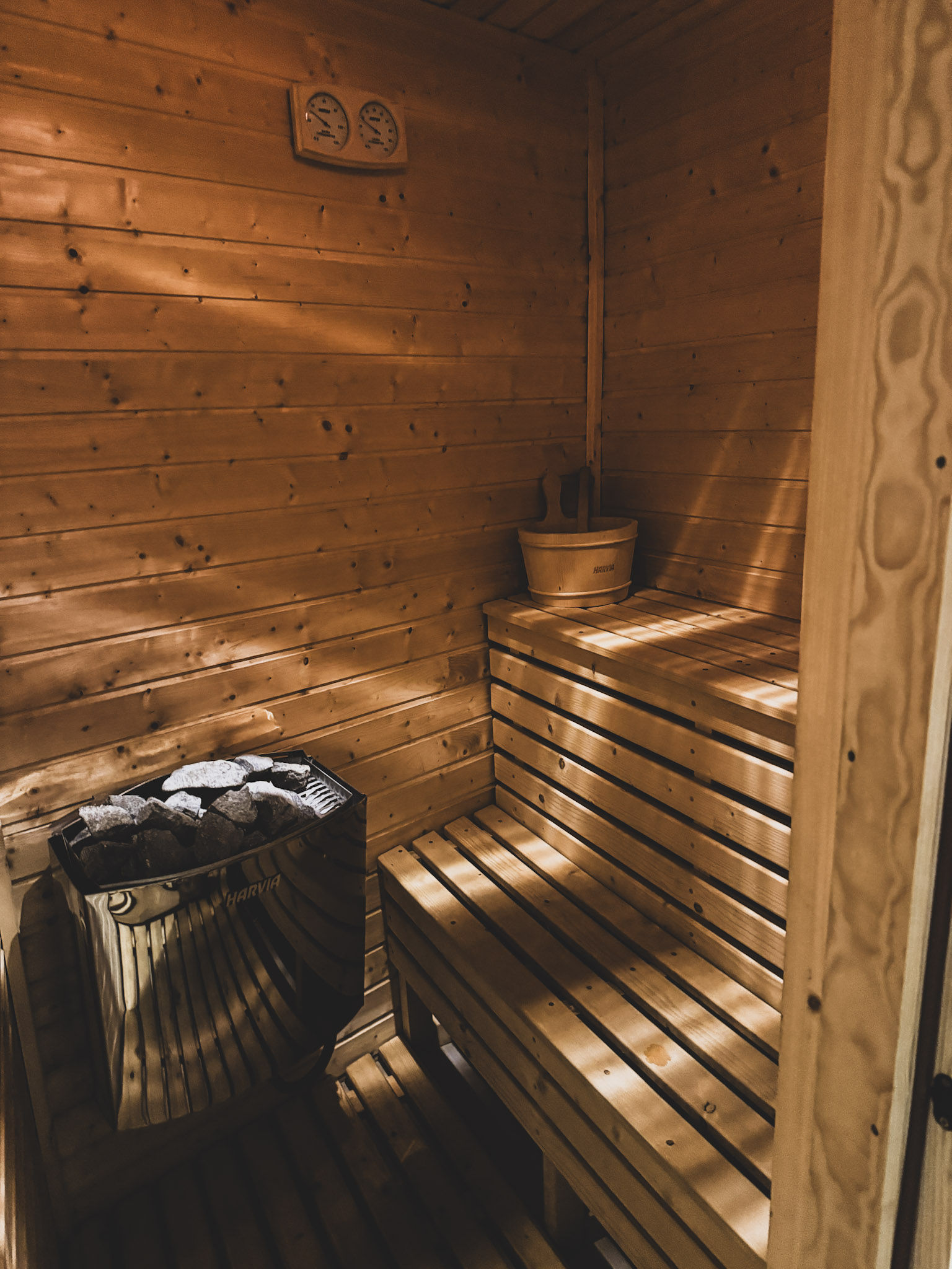 sauna in camera privata