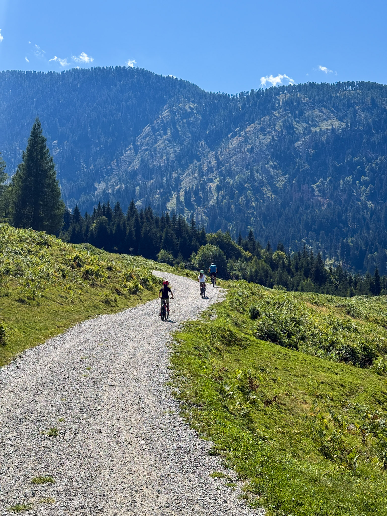 biking