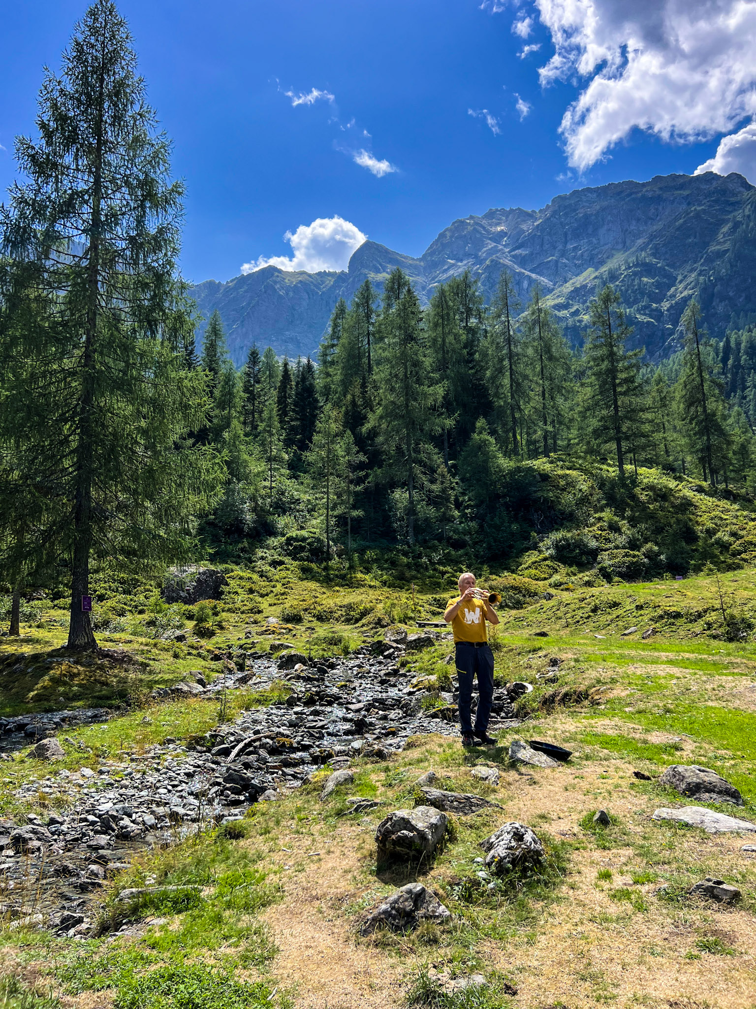 music in the mountains