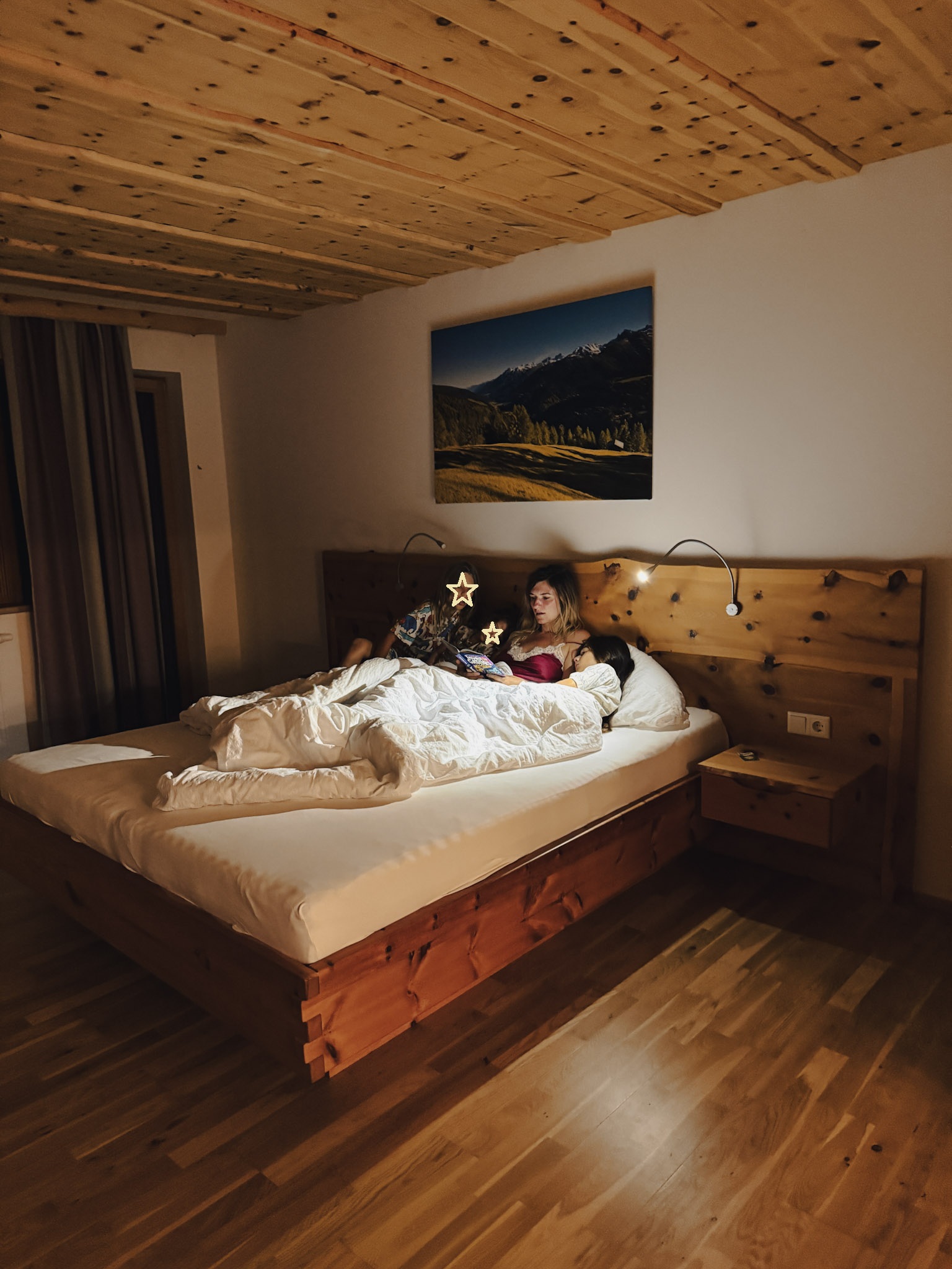 reading in the room