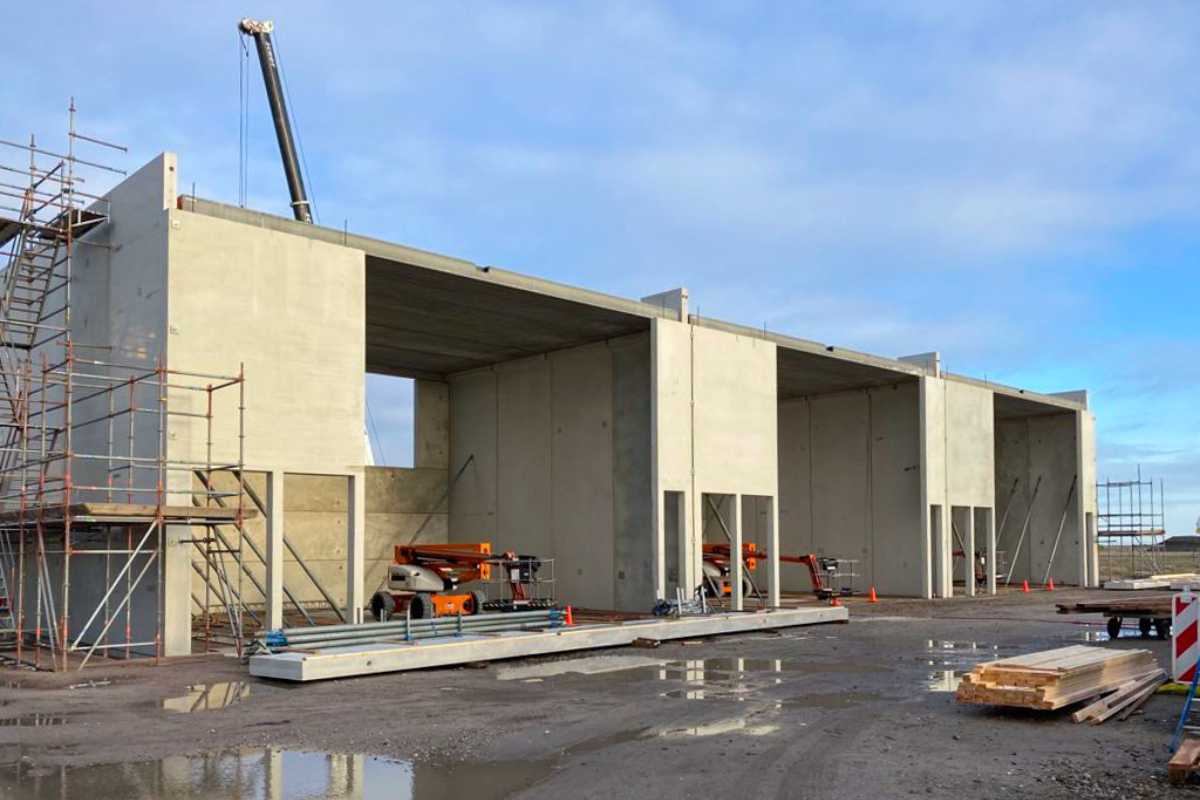 Mombarg Beton - Onderstation Amsterdam IJburg