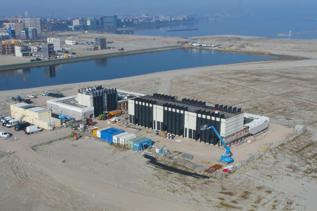 Mombarg Beton - Onderstation Amsterdam IJburg