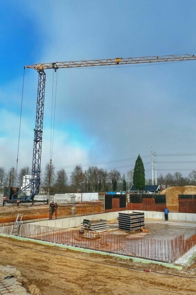 Mombarg Beton nieuwbouw - wapening kelderwanden