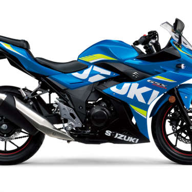 Suzuki GSX-250RA - Blauw-rechts