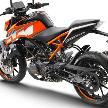 KTM 125 Duke - left back side