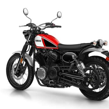 Yamaha SCR950 - Racing red - Left back side