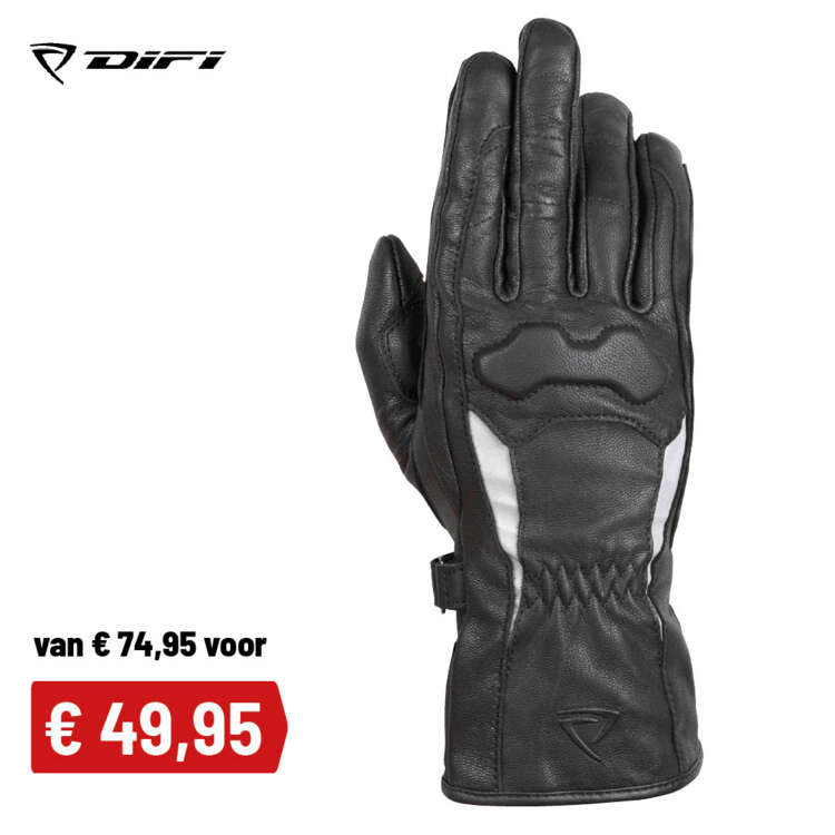 Acties Pasen- Difi dames motorhandschoen Lauren - MotoPort