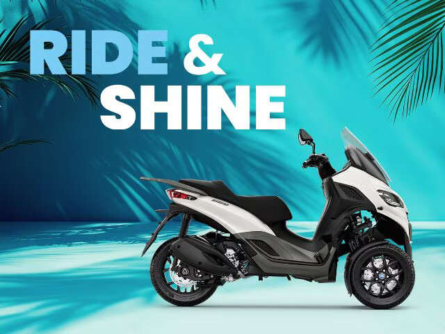 Piaggio MP3 310 met gratis topkoffer en rugsteun - MotoPort