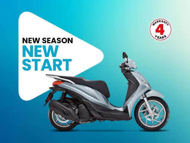 Piaggio Medley met gratis 32L topkoffer - MotoPort