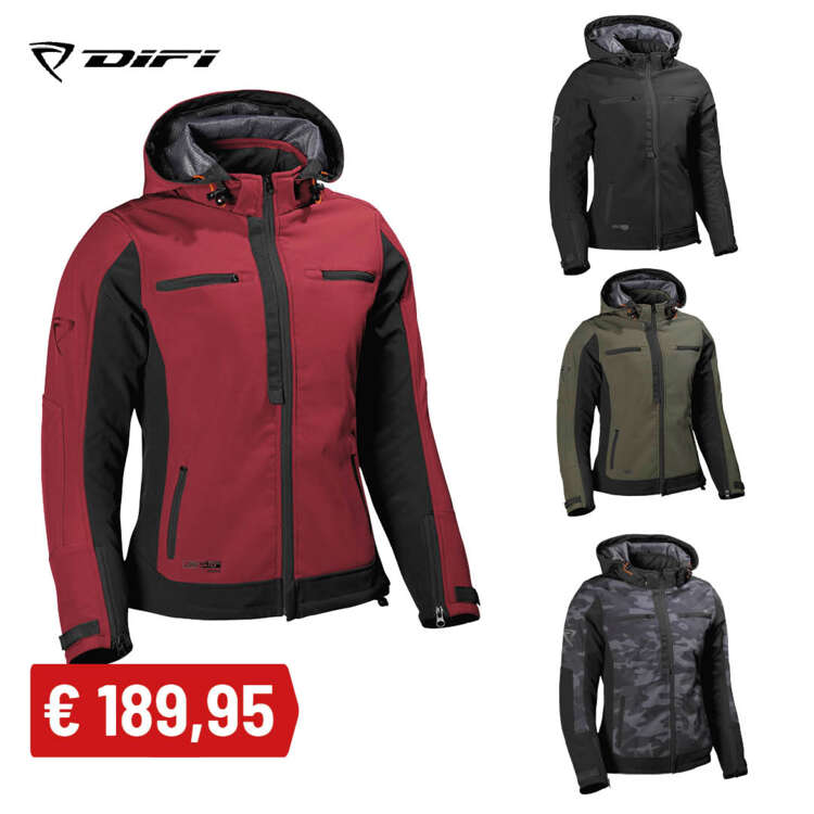 Difi Jamie 2 AX - dames motorjas - MotoPort M•Zine 1 2025