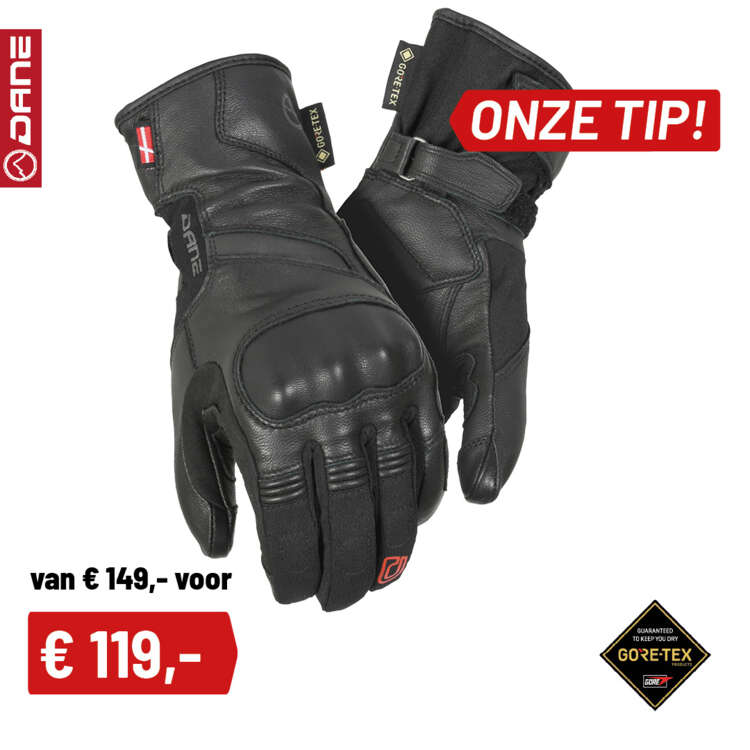 Dane Kirsa GORE-TEX  dames motorhandschoenen - Actiebon - MZine - MotoPort