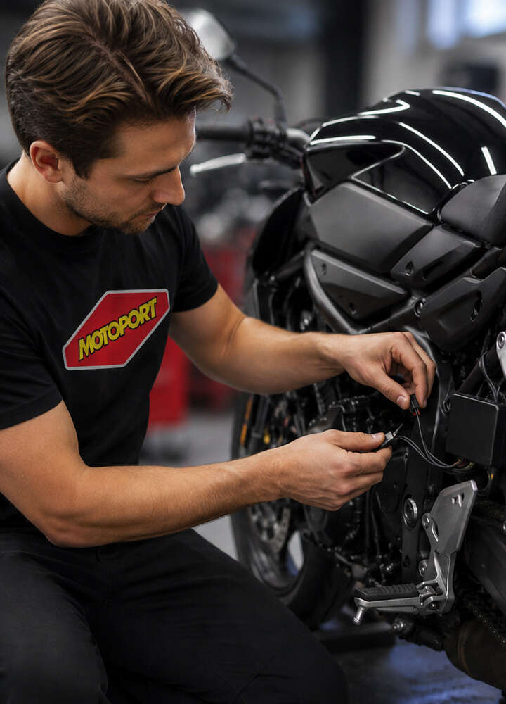 Installeren alarm motor - MotoPort