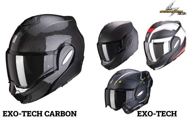 Scorpion Exo Tech carbon - Scorpion exo tech