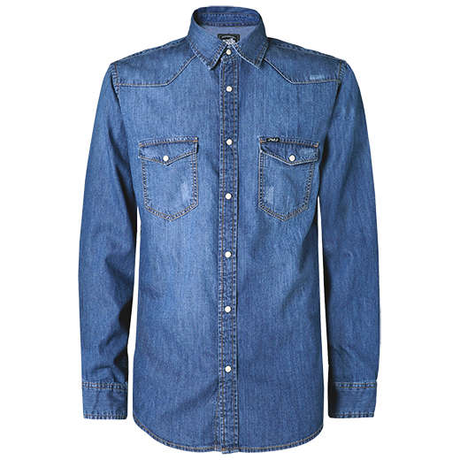 PMJ Cotton Denim Shirt - MotoPort.nl