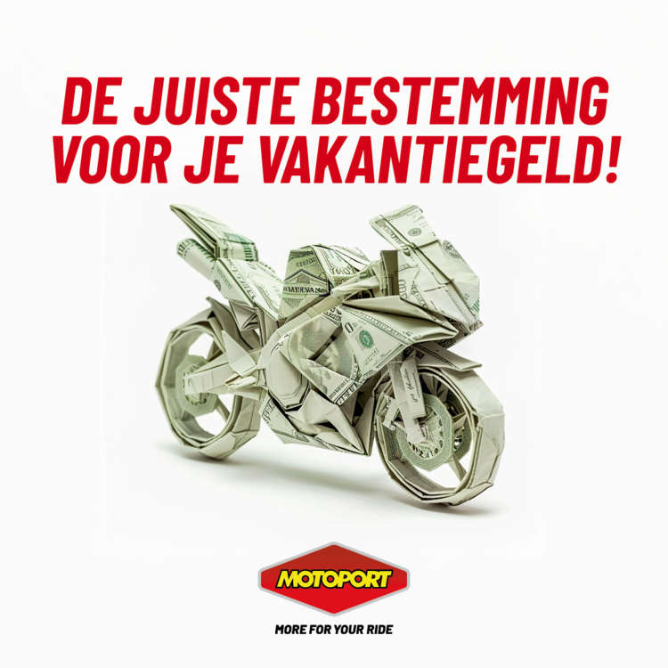 De juiste bestemming voor je vakantiegeld | MotoPort | More for your ride
