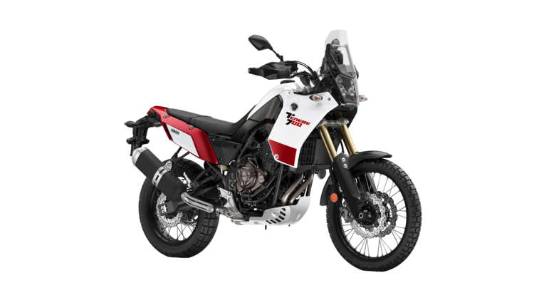 Yamaha Ténéré 700 - Competition White - right front side