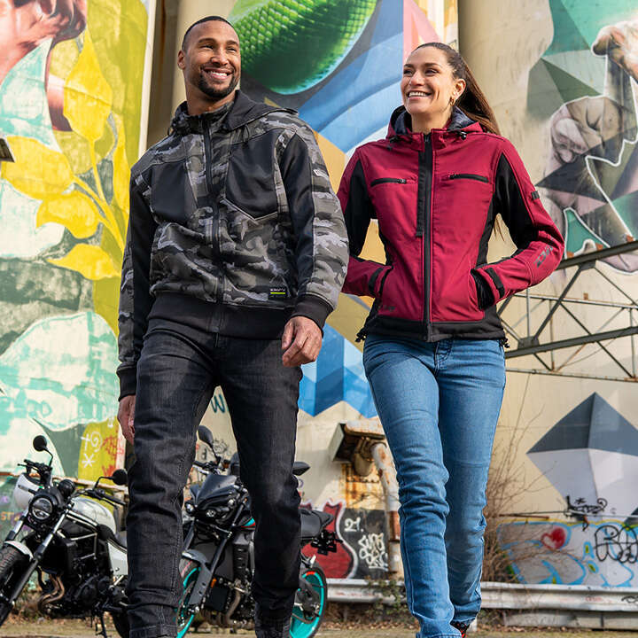 Neu Herren Motorrad Hemd Aramid Protektoren Mit Beschützer Jacke