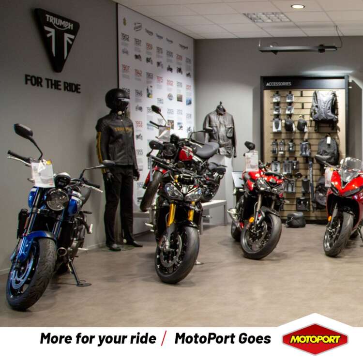 Triumph MotoPort Goes