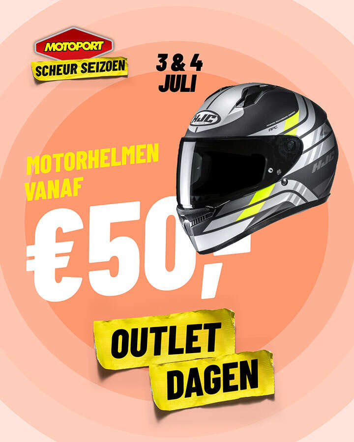 Outlet-weekend-motorhelmen-MotoPort