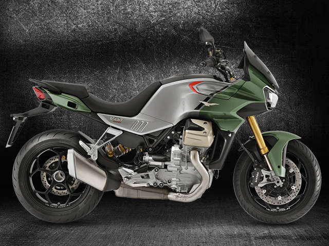 Moto Guzzi V100 Mandello actie - MotoPort Hillegom