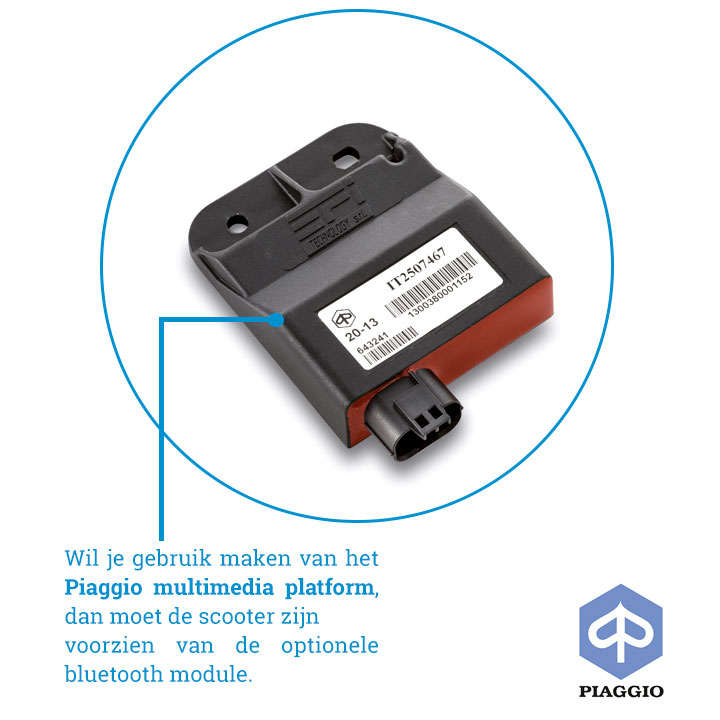 Optionele bluetooth module