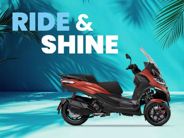 Piaggio MP3 400 Sport met gratis topkoffer en rugsteun - MotoPort